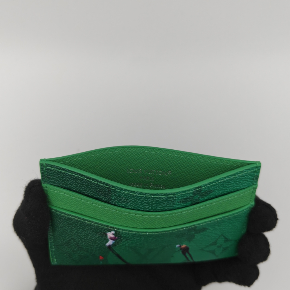 Louis Vuitton Green Card Holder - Picture 4 of 4
